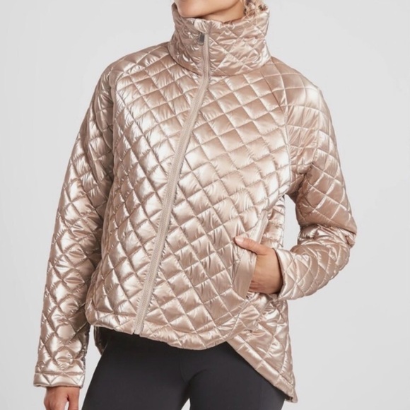 ATHLETA WHISPER FEATHERLESS PUFFER JACKET - Picture 2 of 5